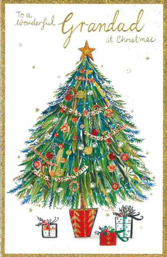 Picture of WONDERFUL GRANDAD CHRISTMAS CARD